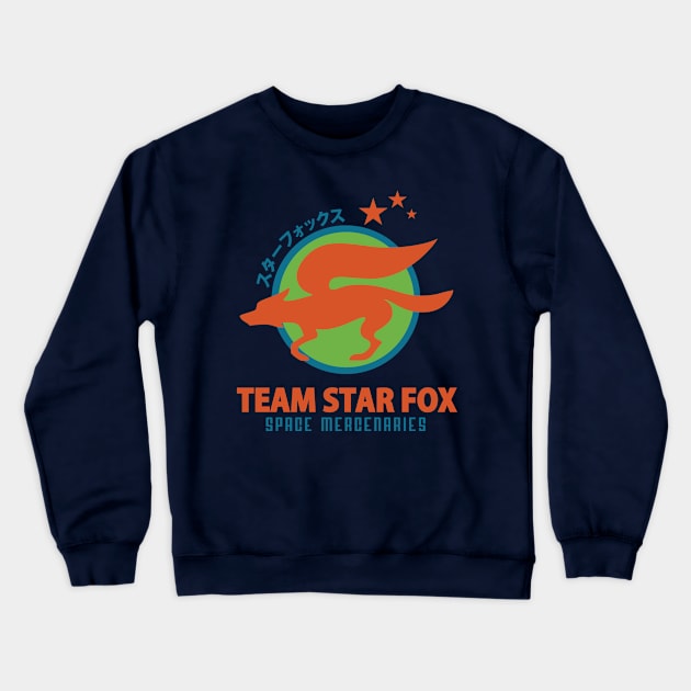 Team Fox Crewneck Sweatshirt by machmigo